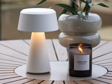 Venture Home Statford Bordslampa Utomhus Vit
