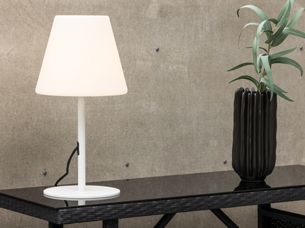 Venture Home Moris Bordslampa Utomhus Vit