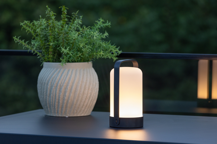 Venture Home Fern Bordslampa Utomhus Svart