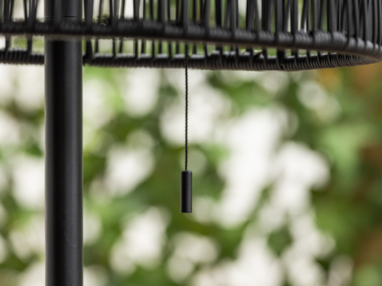 Venture Home Mabis Golvlampa Utomhus Svart