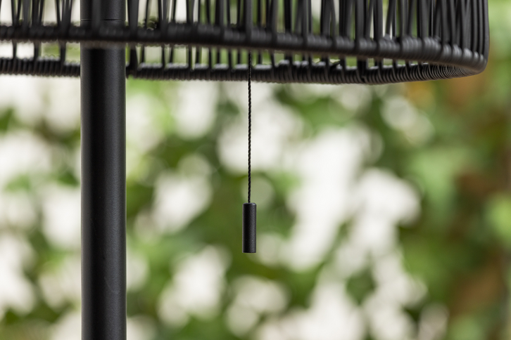 Venture Home Mabis Golvlampa Utomhus Svart