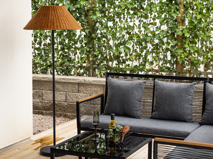 Venture Home Mabis Golvlampa Utomhus Brun