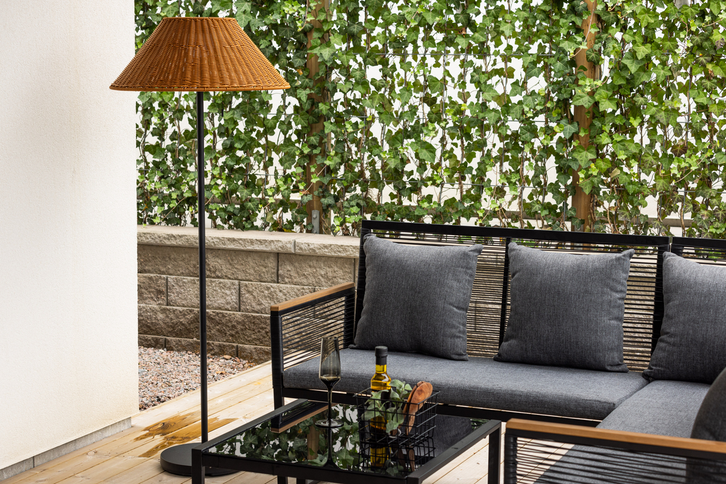 Venture Home Mabis Golvlampa Utomhus Brun