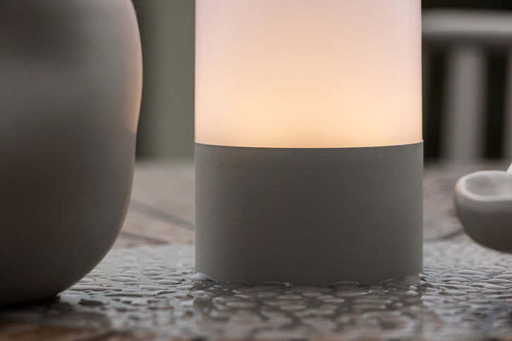 Venture Home Tubu Bordslampa Utomhus Grå