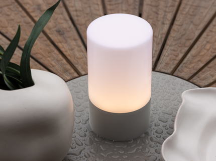 Venture Home Tubu Bordslampa Utomhus Grå