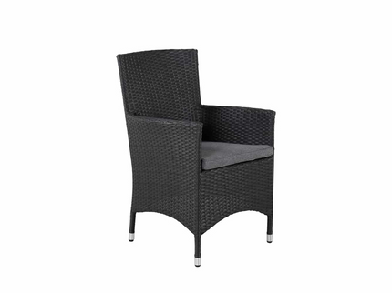 Venture Home Malin Matstolar 2-Pack Svart Utomhus