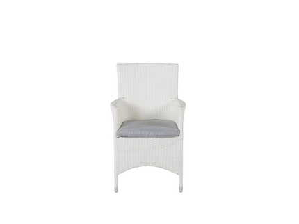 Venture Home Malin Matstolar 2-Pack Vit Utomhus