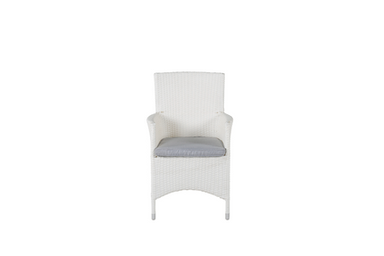Venture Home Malin Matstolar 2-Pack Vit Utomhus