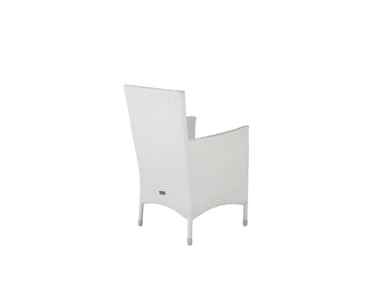 Venture Home Malin Matstolar 2-Pack Vit Utomhus