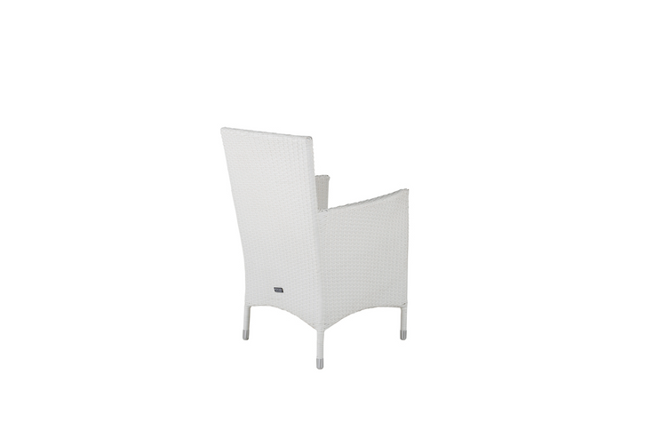 Venture Home Malin Matstolar 2-Pack Vit Utomhus
