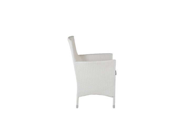 Venture Home Malin Matstolar 2-Pack Vit Utomhus