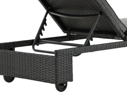 Venture Home London Solstol Svart