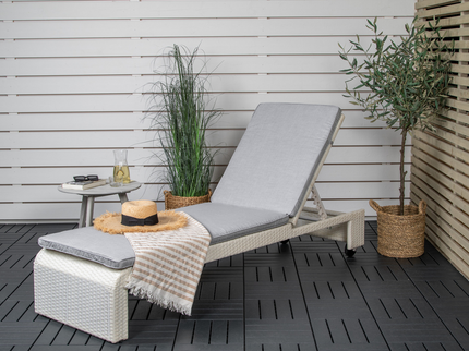 Venture Home London Solstol Vit