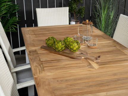 Venture Home Anna Matstolar 2-Pack Vit Utomhus