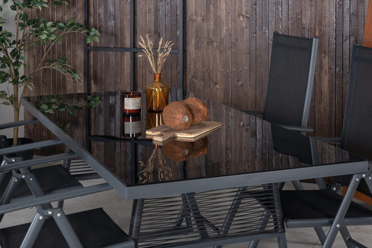 Venture Home Break Positionsstolar 2-pack Svart