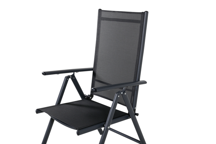Venture Home Break Positionsstolar 2-pack Svart