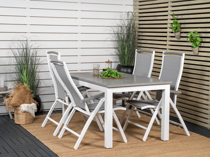 Venture Home Albany Positionsstolar 2-pack Vit