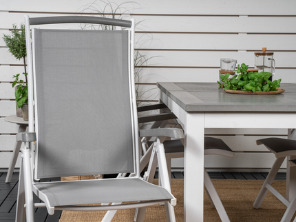 Venture Home Albany Positionsstolar 2-pack Vit