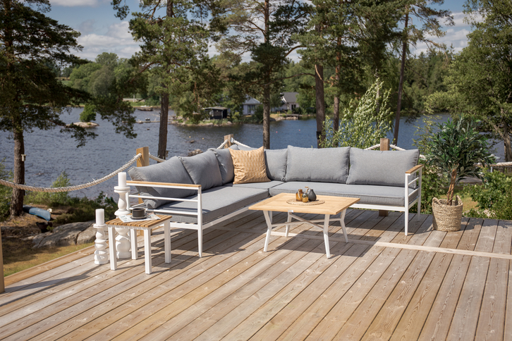 Venture Home Mexico Sidobord 40 x 40 x 40 Natur
