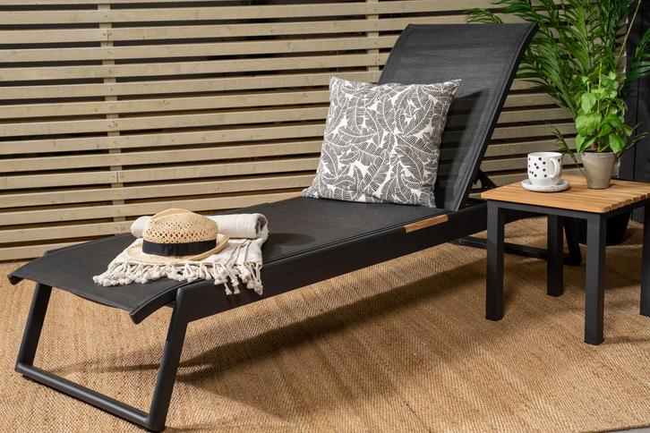Venture Home Mexico Sidobord 40 x 40 x 40 Natur Utomhus