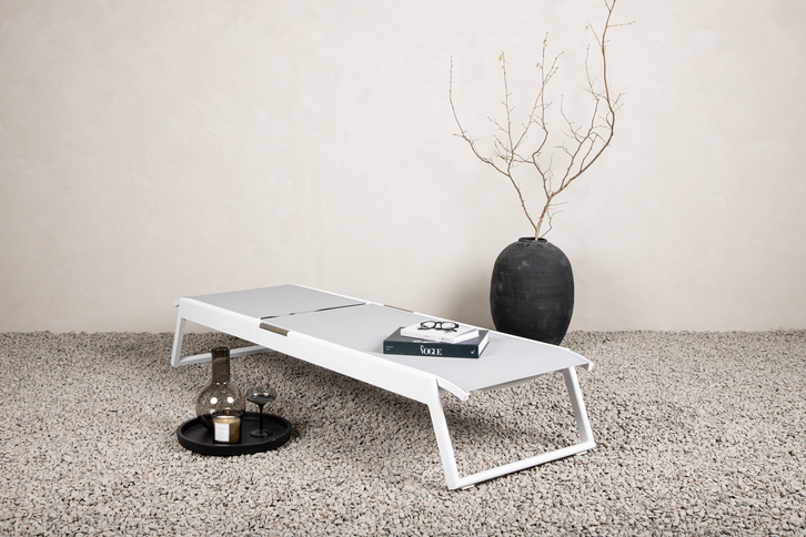 Venture Home Parma Solstol Vit