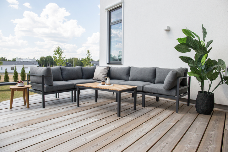 Venture Home Copacabana Soffmodul Hörn Grå