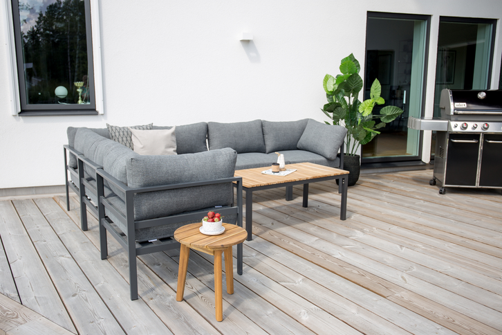 Venture Home Copacabana Soffmodul Hörn Grå