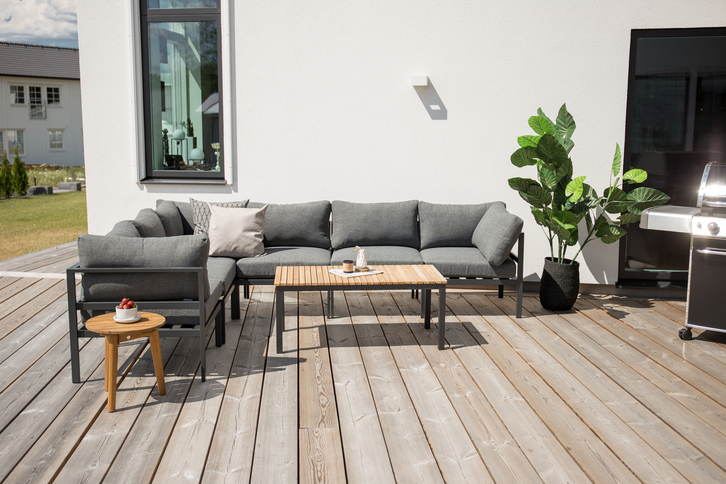 Venture Home Copacabana Soffmodul Hörn Grå