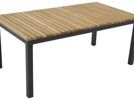 Venture Home Brasilia Soffbord 75 x 110 x 60 Svarta Ben Utomhus