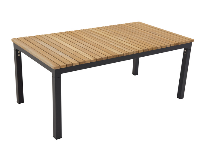 Venture Home Brasilia Soffbord 75 x 110 x 60 Svarta Ben Utomhus