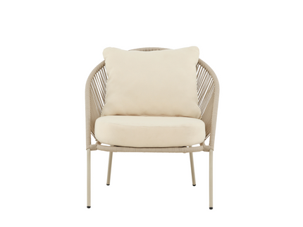 Venture Home Lindos Loungefåtölj Beige 2-pack