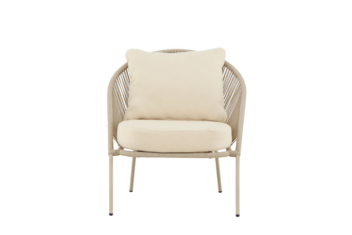 Venture Home Lindos Loungefåtölj Beige 2-pack