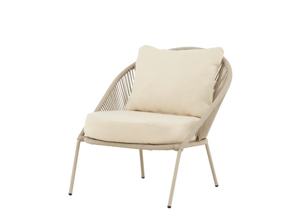 Venture Home Lindos Loungefåtölj Beige 2-pack