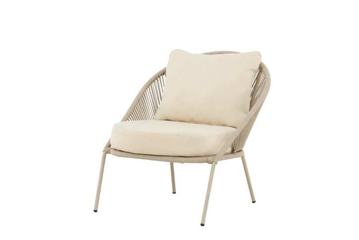 Venture Home Lindos Loungefåtölj Beige 2-pack