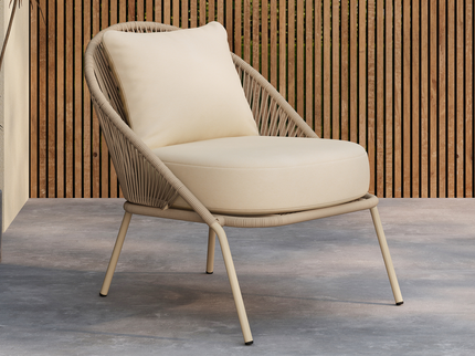 Venture Home Lindos Loungefåtölj Beige 2-pack