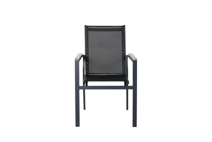 Venture Home Parma Matstolar 2-pack Svart Utomhus
