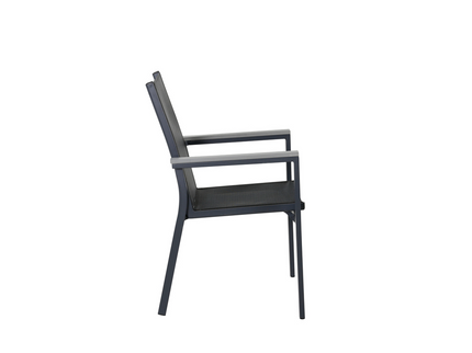 Venture Home Parma Matstolar 2-pack Svart Utomhus