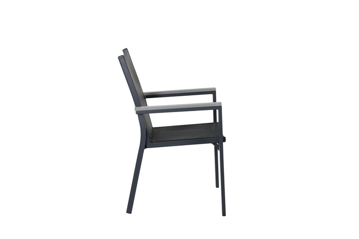 Venture Home Parma Matstolar 2-pack Svart Utomhus