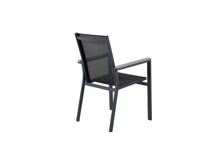 Venture Home Parma Matstolar 2-pack Svart Utomhus