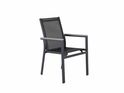 Venture Home Parma Matstolar 2-pack Svart Utomhus
