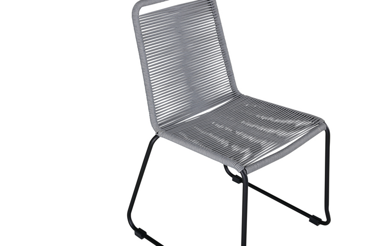 Venture Home Lindos Matstolar 2-Pack Grå Utomhus