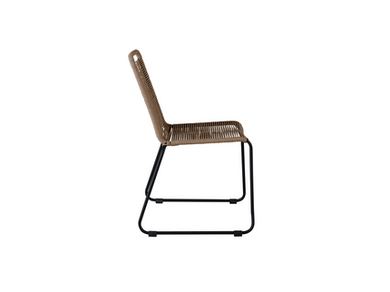 Venture Home Lindos Matstolar 2-Pack Brun Utomhus