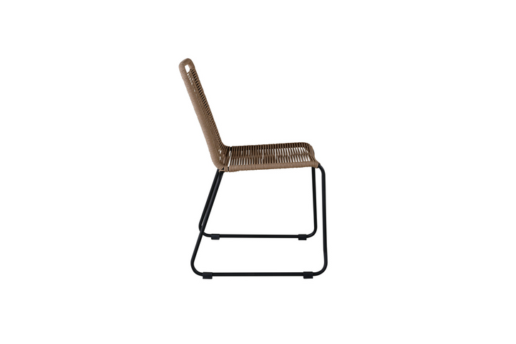 Venture Home Lindos Matstolar 2-Pack Brun Utomhus