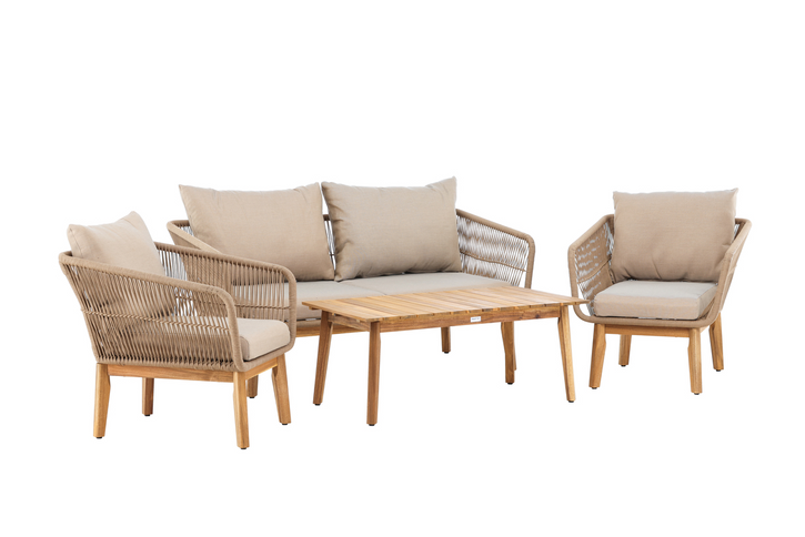 Venture Home Chania Soffgrupp Natur/Beige Utomhus