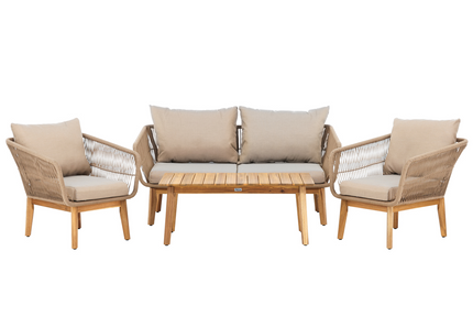 Venture Home Chania Soffgrupp Natur/Beige Utomhus