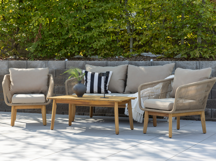 Venture Home Chania Soffgrupp Natur/Beige Utomhus