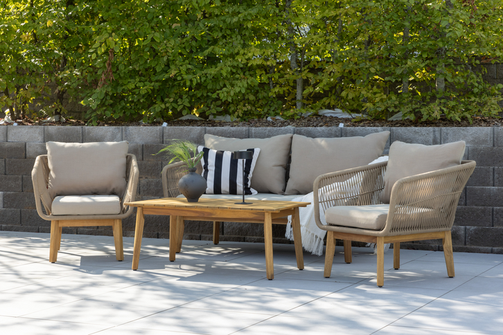 Venture Home Chania Soffgrupp Natur/Beige Utomhus