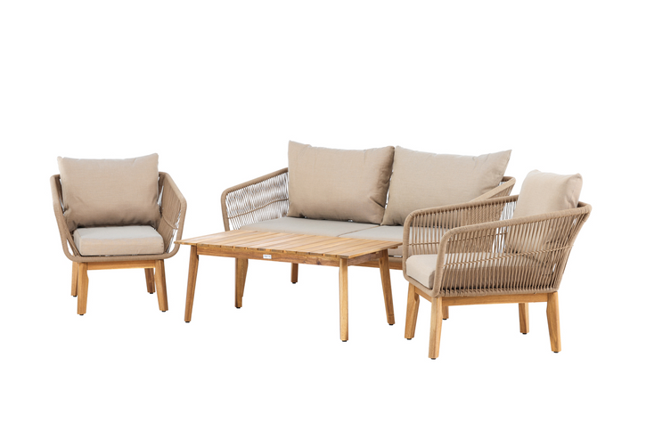 Venture Home Chania Soffgrupp Natur/Beige Utomhus