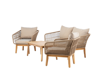 Venture Home Chania Soffgrupp Natur/Beige Utomhus