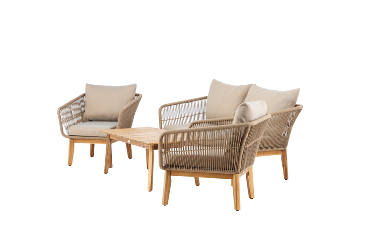 Venture Home Chania Soffgrupp Natur/Beige Utomhus